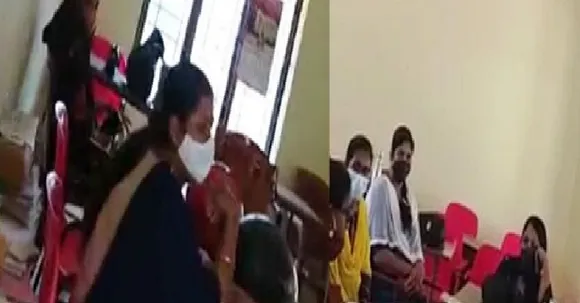 കടയ്ക്കൽ ചിതറ സർക്കാർ ഹയർ സെക്കൻഡറി സ്കൂളിൽ ജോലിക്കെത്തിയ 15 അധ്യാപകരെ ക്ലാസ് മുറിയിൽ പൂട്ടിയിട്ടു; അധ്യാപകർക്കുനേരെ അസഭ്യവർഷവും