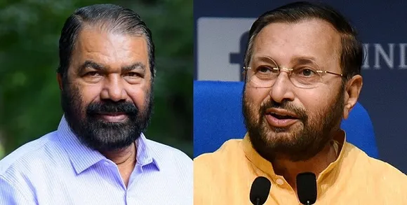 പാകിസ്ഥാൻ പിന്തുണയോടെ ഇന്ത്യാ മഹാരാജ്യത്തിന്റെ അഖണ്ഡതയ്‌ക്കെതിരായി  പ്രവർത്തിച്ച സിപി രാമസ്വാമി അയ്യരെയാണ് ബിജെപിയുടെ ദേശീയ നേതാവ് ഇപ്പോൾ വെളുപ്പിച്ചെടുക്കാൻ ശ്രമം നടത്തുന്നത്: പ്രകാശ് ജാവദേക്കറിനെ വിമര്‍ശിച്ച് വി. ശിവന്‍കുട്ടി