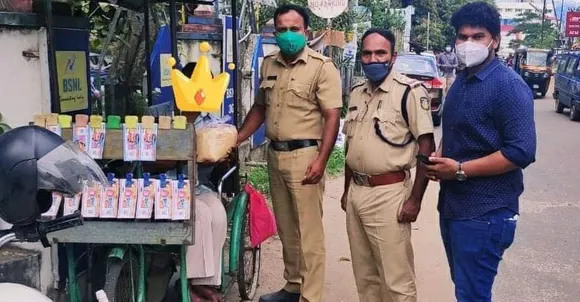 എന്റെ കണ്ണിന്റെ മുന്നിലൂടെ ആയിരത്തിന്റെയും അഞ്ഞൂറിന്റെയും നക്ഷത്രങ്ങൾ മിന്നി മറഞ്ഞു; പിഴയായി ആയിരവും അഞ്ഞൂറും അടയ്ക്കാൻ പണം ഇല്ല; ഉള്ള കാശിന്‌  പത്തുകിലോ അരി വാങ്ങി നൽകി, യുവാവിന്റെ അനുഭവ കുറിപ്പ് വൈറല്‍