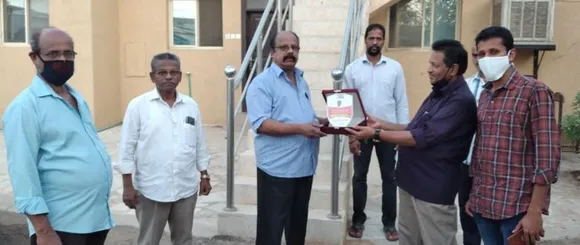 27 വർഷത്തെ പ്രവാസ ജീവിതം മതിയാക്കി നാട്ടിലേക്ക് തിരിക്കുന്ന ചെല്ലപ്പന് കേളിയുടെ ആദരം