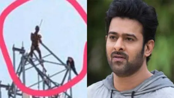 നടന്‍ പ്രഭാസിനെ കാണാനായി ടവറിനു മുകളില്‍ നിന്ന് യുവാവിന്‍റെ ആത്മഹത്യാ ഭീഷണി