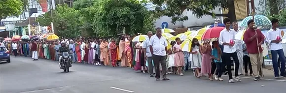 മലമ്പുഴ സെൻറ് ജൂഡ്സ് പള്ളി തിരുനാൾ ഭക്തിനിര്‍ഭരമായി