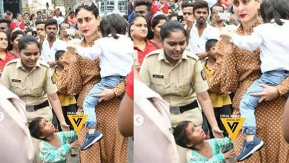 ഭിക്ഷ ചോദിച്ച പെണ്‍കുട്ടിയെ അവഗണിച്ച് കരീന..വിമര്‍ശനവുമായി ആരാധകര്‍