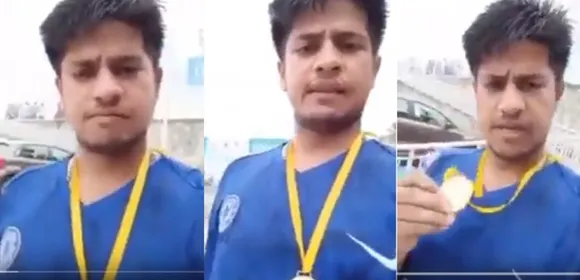 മാസങ്ങള്‍ക്ക് മുമ്പ് പാലാക്കാര്‍ അടിക്കാന്‍ ചെന്നപ്പോള്‍ കണ്ടംവഴി ഓടിയ 'ആല്‍ബിച്ചായന്‍' ഓട്ടമത്സരത്തിലും വിജയി ! ഒറ്റ തന്തയ്ക്ക് പിറന്നവര്‍ ഉണ്ടെങ്കില്‍ തല്ലാന്‍ വാ ! ഓടി തോല്‍പ്പിക്കും ! ആല്‍ബിച്ചന്റെ പുതിയ ലൈവ് !