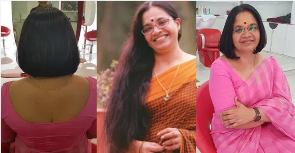 എനിക്കൊരു വിഷമവുമില്ല, ഇത്രയെങ്കിലും ചെയ്യാൻ സാധിച്ചല്ലോയെന്ന സന്തോഷമേയുള്ളൂ; തലമുടി ദാനം ചെയ്ത് ഭാഗ്യലക്ഷ്മി