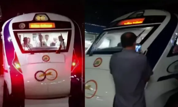 വന്ദേഭാരത് ട്രയല്‍ റണ്‍ തുടങ്ങി; തിരുവനന്തപുരത്ത് നിന്ന് കണ്ണൂരിലേക്ക്