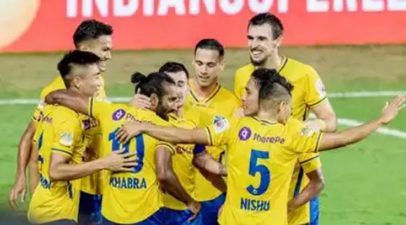 എതിരില്ലാത്ത രണ്ട് ഗോൾ; ഇന്ത്യന്‍ സൂപ്പര്‍ ലീഗില്‍ കേരള ബ്ലാസ്‌റ്റേഴ്‌സ് വീണ്ടും ഒന്നാം സ്ഥാനത്ത്