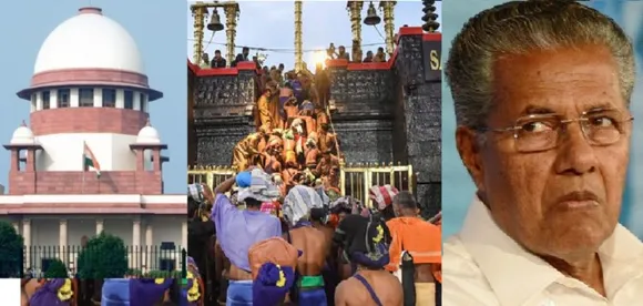 ശബരിമല തീർത്ഥാടനത്തിന്റെ ആദ്യ ദിനം തന്നെ സർക്കാരിന് തിരിച്ചടി. എല്ലാവർക്കും ശബരിമലയിൽ പ്രവേശനമുണ്ടെന്ന് പോലീസിന് നിർദ്ദേശം നൽകിയ കൈപ്പുസ്തകം പിൻവലിച്ചു. യുവതീപ്രവേശന കേസ് കോടതിയുടെ പരിഗണനയിലെന്ന് ദേവസ്വം മന്ത്രി. തെറ്റായ നിർദ്ദേശം കടന്നുകൂടിയത് അന്വേഷിക്കുമെന്ന് എ.ഡി.ജി.പി അജിത്കുമാർ. ഒരിക്കൽ കൈപൊള്ളിയ യുവതീപ്രവേശനം വീണ്ടും ചർച്ചയാവുമ്പോൾ സർക്കാരിന് മുട്ടിടി
