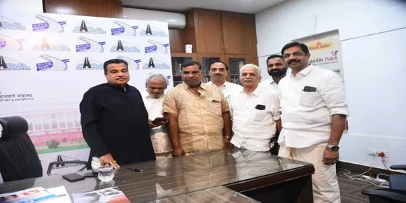 കോഴിക്കോട് -പാലക്കാട് ഗ്രീന്‍ഫീല്‍ഡ് ഹൈവേ  ആക്ഷന്‍ കൗണ്‍സില്‍ ഭാരവാഹികള്‍ കേന്ദ്രമന്ത്രിയെ സന്ദര്‍ശിച്ചു