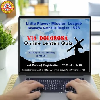 "വയാ ഡോളോറോസ"  നോമ്പുകാല ക്വിസ് മത്സരം ഏപ്രിൽ 1ന്
