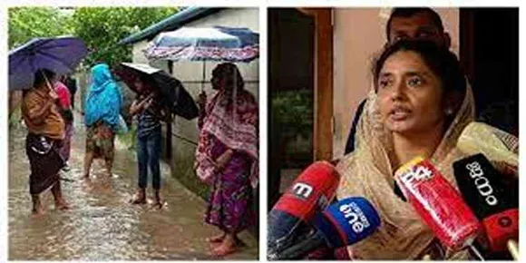 വെള്ളക്കെട്ടിനെക്കുറിച്ച് പരാതി പറയാനെത്തിയ നാട്ടുകാരെ കയ്യേറ്റം ചെയ്ത്  സി.പി.എം കൗൺസിലറും ഭര്‍ത്താവും ; കൊല്ലത്ത് പരാതിയുമായി നാട്ടുകാർ രംഗത്ത്