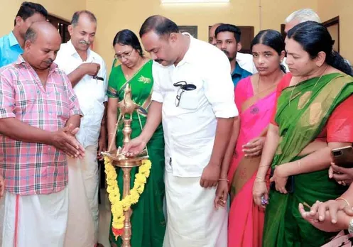 വെളിയം പഞ്ചായത്തിൽ ശിശുസൗഹൃദ-ആധുനിക സൗകര്യങ്ങളോടെ പുതിയ അങ്കണവാടി കെട്ടിടം