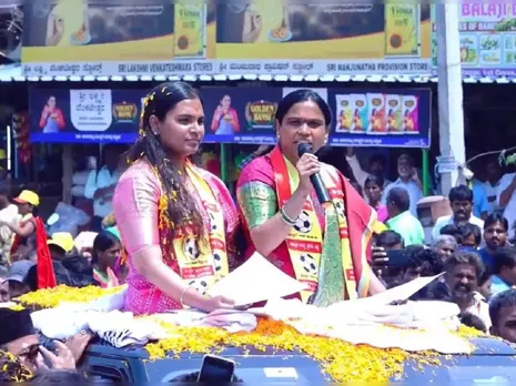 84 കിലോ വജ്രവും സ്വ‍‍ർണ്ണവും 437 കിലോ വെള്ളി, ആസ്തി 250 കോടി;  കർണാടകയിലെ സ്ഥാനാ‍ത്ഥി ലക്ഷ്മി അരുണയുടെ ആസ്തി വിവരം പുറത്ത് 