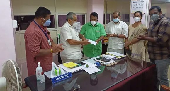 കമ്മ്യൂണിറ്റി കിച്ചണിലേക്ക് സഹായവുമായി റാന്നി പ്രവാസി സംഘം കുവൈറ്റ്