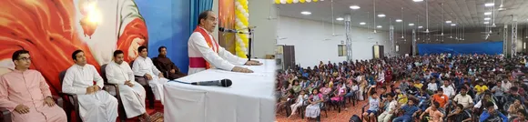 കുട്ടികൾക്ക് വേണ്ടി ആത്മീയ വിരുന്നൊരുക്കി ഫരീദാബാദ് രൂപത