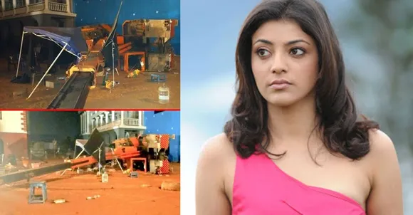 ഇന്ത്യന്‍ 2-വിന്റെ ചിത്രീകരണത്തിനിടയ്ക്കുണ്ടായ അപകടത്തിൽ നിന്നും കാജൽ അഗർവാൾ രക്ഷപ്പെട്ടത് തലനാരിഴയ്ക്ക്