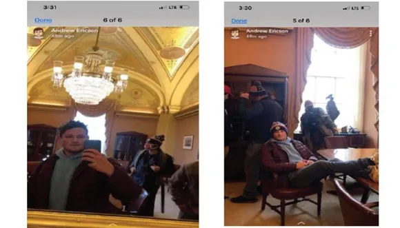 നാന്‍സി പെലോസിയുടെ മേശയില്‍ കാല്‍ കയറ്റിവച്ച കേസില്‍ പ്രതി കുറ്റക്കാരനെന്ന് കോടതി