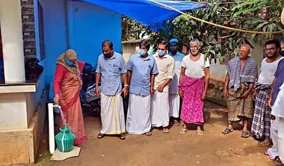 പൊറായി മൂസ സ്മാരക കുടിവെള്ള പദ്ധതി വാഴങ്കോളിൽ ഉൽഘാടനം ചെയ്തു.