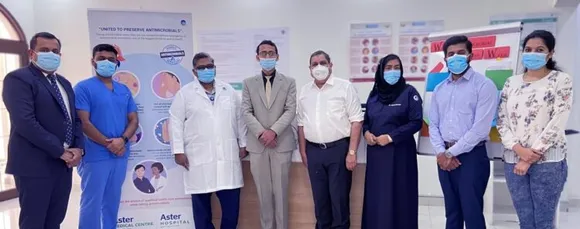 ആന്റിബയോട്ടിക്കുകളുടെ ദുരുപയോഗം തടയുക എന്ന ലക്ഷ്യം മുന്‍നിര്‍ത്തി ആസ്റ്റര്‍ ലോക ആന്റിബയോട്ടിക് അവബോധവാരാചരണം നടത്തി