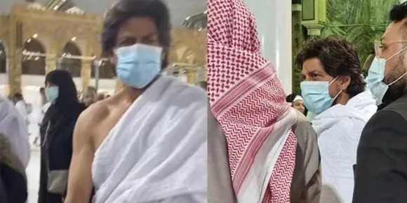 ഉംറ നിർവഹിച്ച് ഷാറുഖ് ഖാൻ; പ്രാർത്ഥന ഫലം കാണട്ടെയെന്ന് ആശംസിച്ച് ആരാധകർ