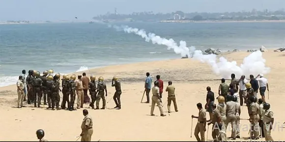 കൗതുകമുണർത്തി കൊല്ലം സിറ്റി പോലീസിന്റെ മോക്ക് ഡ്രിൽ