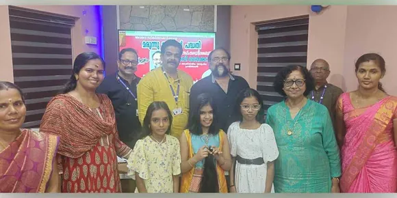 നിലയ്ക്കാത്ത തിരപോലെ കാൻസർ രോഗികൾക്ക് കേശകാരുണ്യം... പ്രതിമാസ മരുന്നു വിതരണവും ദയ കേശദാനവും നാടക-സിനിമാ സംവിധായകൻ രവി തൈക്കാട് ഉദ്ഘാടനം ചെയ്തു