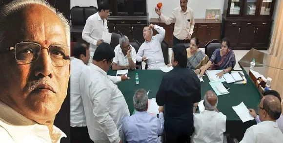 കര്‍ണ്ണാടകയിലേത് രാജി വിളയാട്ടം. സ്പീക്കറെ കാണാനെത്തിയ ചിലര്‍ മന്ത്രി ഡികെ ശിവകുമാറുമായി സംസാരിച്ചപ്പോള്‍ കത്ത് പോക്കറ്റിലിട്ടു മടങ്ങിപ്പോയി. രാജിയുടെ എണ്ണം തികയ്ക്കാന്‍ യെദൂരപ്പയുടെ നെട്ടോട്ടം. സര്‍ക്കാര്‍ വീഴാന്‍ വേണ്ട രാജിയുടെ എണ്ണം 15 ?