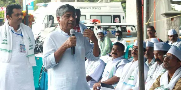 അസാധാരണമായ സാമൂഹ്യ സേവനങ്ങൾക്ക് ജപ്പാനിലെ 'നിവാനോ' പീസ് ഫൗണ്ടേഷൻ ഏർപ്പെടുത്തിയ സമാധാനസമ്മാനം ഏകതാ പരിഷത് സ്ഥാപകനും പ്രമുഖ ഗാന്ധിയനുമായ പി.വി രാജഗോപാലിന്