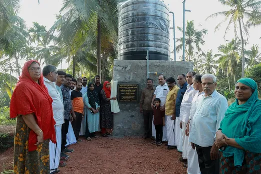 ബ്ലോക്ക് മെമ്പർ ഫായിസ റാഫിയുടെ പുതുവത്സര സമ്മാനമായി പുളിക്കലാംകുന്ന് കുടിവെള്ള പദ്ധതി