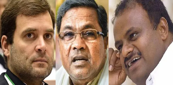 കര്‍ണ്ണാടകയില്‍ മുഖ്യമന്ത്രി കുമാരസ്വാമിയെ ശല്യപ്പെടുത്തരുതെന്ന് സിദ്ദരാമയ്യയ്ക്കും പി സി സി അധ്യക്ഷനും രാഹുല്‍ഗാന്ധിയുടെ കര്‍ശന താക്കീത് ! കുമാരസ്വാമിയെ അനുനയിപ്പിച്ച് നിര്‍ത്താന്‍ തീരുമാനം 