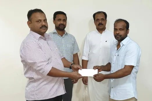 വെസ്കോസ മലയാളി അസോസിയേഷൻ ചികിത്സാ സഹായം കൈമാറി