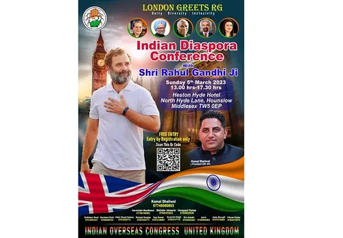 ഭാരത് ജോഡോ യാത്രയുടെ വിജയത്തിന് ശേഷം രാഹുല്‍ ഗാന്ധി യുകെയിലേക്ക്; ഇന്ത്യന്‍ ഓവര്‍സീസ് കോണ്‍ഗ്രസിന്റെ പ്രവാസി സംഗമത്തില്‍ പങ്കെടുക്കാന്‍ രാഹുല്‍ എത്തുന്നത് മാര്‍ച്ച് അഞ്ചിന്; സുരക്ഷാ മാനദണ്ഡങ്ങള്‍ മുന്‍നിര്‍ത്തി സമ്മേളനവേദിയില്‍ മാറ്റം