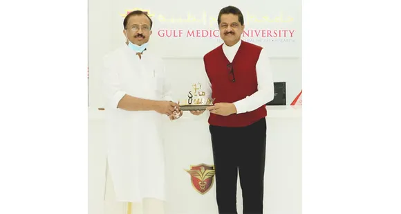 കേന്ദ്ര വിദേശകാര്യ സഹമന്ത്രി വി മുരളീധരന്‍ തുംബെ മെഡിസിറ്റി സന്ദര്‍ശിച്ചു