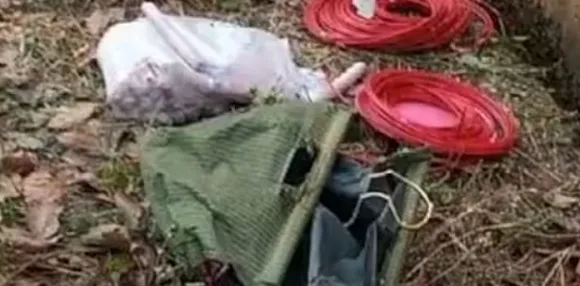 പാലായിൽ സ്ഫോടകവസ്തുക്കൾ ഉപേക്ഷിച്ച നിലയിൽ