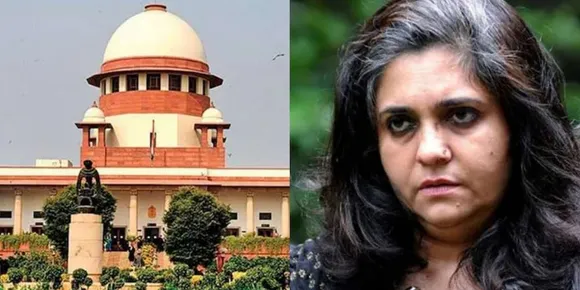 'ഗുജറാത്ത് ​ഹൈക്കോടതി വിധി അത്ഭുതപ്പെടുത്തുന്നത്'; ടീസ്ത സെതല്‍വാദിന് ഇടക്കാല ജാമ്യം അനുവദിച്ച് സുപ്രീം കോടതി