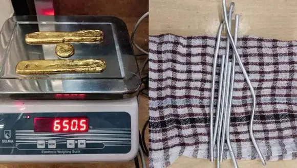 കരിപ്പൂരിൽ വൻ സ്വർണ വേട്ട; 2 പേരിൽ നിന്നായി 50 ലക്ഷം രൂപയുടെ സ്വർണം പിടികൂടി
