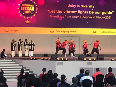 ദുബായ് എക്സ്പോ വേദിയിൽ കണ്യാർകളി അരങ്ങേറി