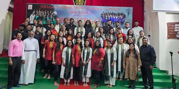സഫ്ദര്‍ജംഗ് ഇന്‍ക്ലേവ് ജെറുസലേം മാര്‍ തോമാ ചര്‍ച്ചില്‍ ഈസ്റ്റർ സംഗീത വിരുന്നു സംഘടിപ്പിച്ചു