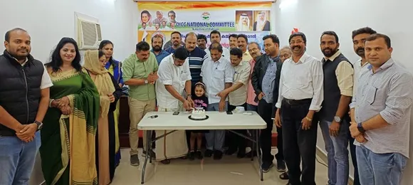 കോൺഗ്രസ്‌ ജന്മദിനം ഒഐസിസി യുടെ ആഭിമുഖ്യത്തിൽ ആഘോഷിച്ചു