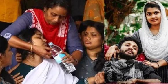 എന്നെ തനിച്ചാക്കി പോകല്ലേ..ഒറ്റക്കാക്കിയിട്ട് എങ്ങും പോകില്ലെന്ന് പറഞ്ഞതല്ലേ..എനിക്ക് പേടിയാണെന്ന് അറിയില്ലേ..എന്നെയൊന്ന് മോളേന്ന് വിളിക്ക്..'; പ്രണവിന്റെ അന്ത്യയാത്രയില്‍ നോവായി ഷഹാന