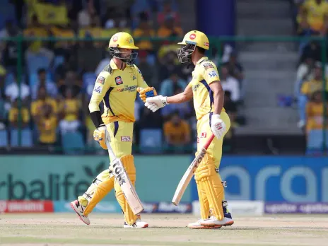 കോണ്‍വേ-ഗെയ്ക്വാദ് കൂട്ട്കെട്ടിൽ ചെന്നൈ സൂപ്പര്‍കിങ്സിന് കൂറ്റന്‍ സ്കോര്‍ ; 223 റൺസ്