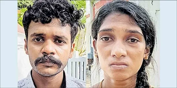   അമ്മയുടെ 10 പവൻ സ്വർണാഭരണങ്ങൾ മകൾ മോഷ്ടിച്ചു, 5 പവൻ മുക്കുപണ്ടം പകരം വച്ചു; മകളും മരുമകനും അറസ്റ്റില്‍