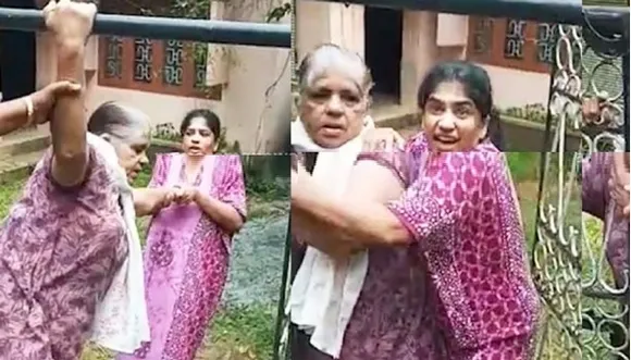 പത്തനാപുരത്ത് മകള്‍ അമ്മയെ വീട്ടുമുറ്റത്തെ തൂണില്‍ കെട്ടിയിട്ട് മര്‍ദിച്ചു; പ്രശ്നത്തില്‍ ഇടപെട്ട വനിത പഞ്ചായത്ത് അംഗത്തിനും മര്‍ദനമേറ്റു