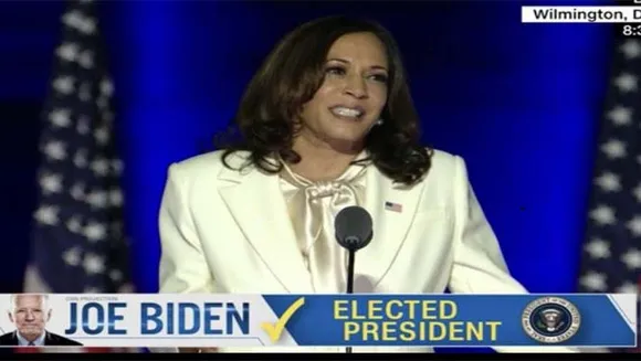 സ്ത്രീകള്‍ ജനാധിപത്യത്തിന്റെ നട്ടെല്ല്: കമലാ ഹാരിസ്