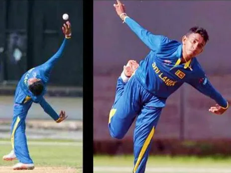 വിചിത്ര ബോളിങ് ആക്ഷനുമായി ലങ്കയുടെ സ്പിന്നർ കെവിൻ കോത്തിഗോഡ