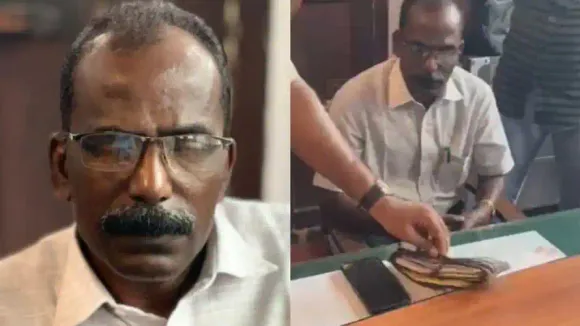 കൈക്കൂലി വാങ്ങുന്നതിനിടെ കോട്ടയം ഇലക്ട്രിക്കൽ ഇൻസ്പെക്ടർ പിടിയിൽ