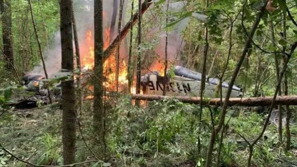 ജോര്‍ജിയയ്ക്ക് സമീപം വിമാനം തകര്‍ന്ന് രണ്ട് കുട്ടികള്‍ അടക്കം അഞ്ച് പേര്‍ മരിച്ചു