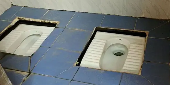 യുപിയിലെ ഒരു പൊതുശൗചായത്തിന്റെ ചിത്രം വൈറൽ; പത്ത് ലക്ഷം രൂപയാണ് നിര്‍മാണച്ചെലവ്‌