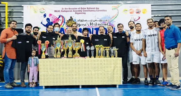 ഇൻകാസ് ഖത്തർ നാദാപുരം നിയോജക മണ്ഡലം  ജേഴ്‌സി പ്രകാശനവും, ട്രോഫി അനാച്ഛാദനവും നടത്തി