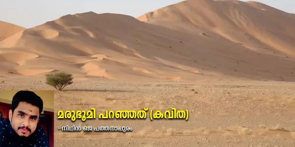 മരുഭൂമി പറഞ്ഞത് (കവിത)